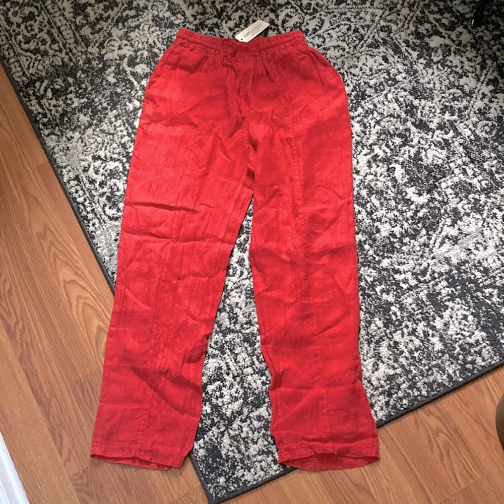 Italian Puro Lino Linen Pants